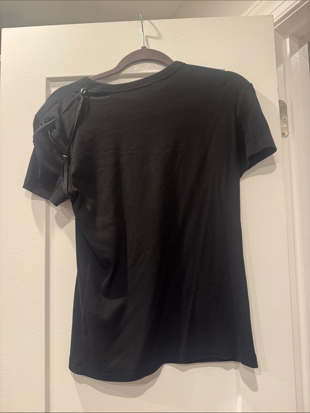 Helmut lang Black Short Sleeve Tee - Picture 5 of 5